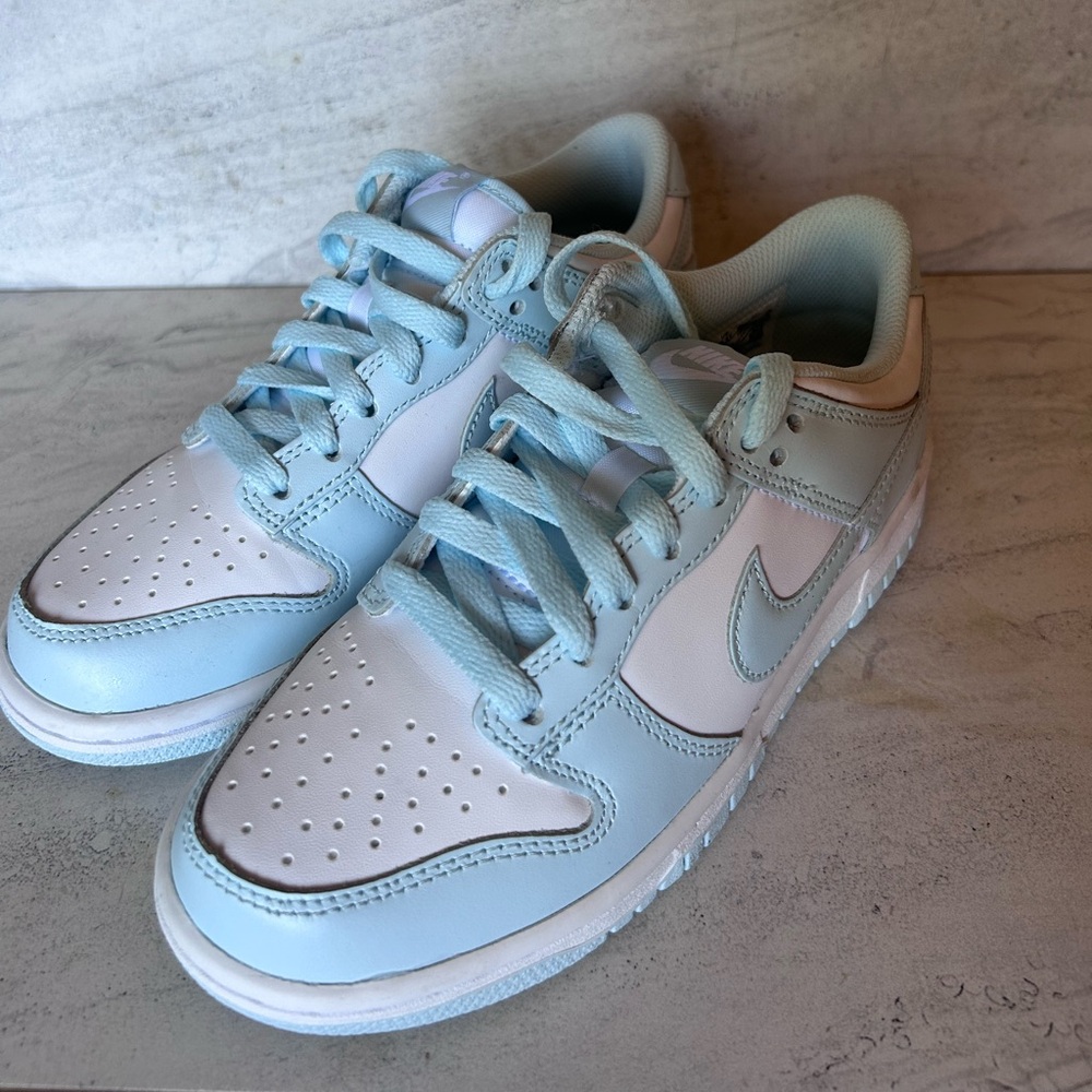 Nike Dunks Sky Blue and White Sneakers